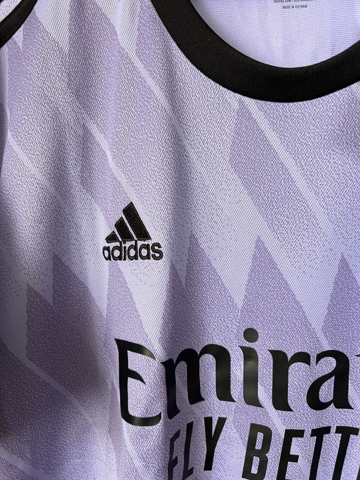 Vini JR Real Madrid Jersey 22/23 Away Mens Soccer Shirt H18489 Adidas Size XL