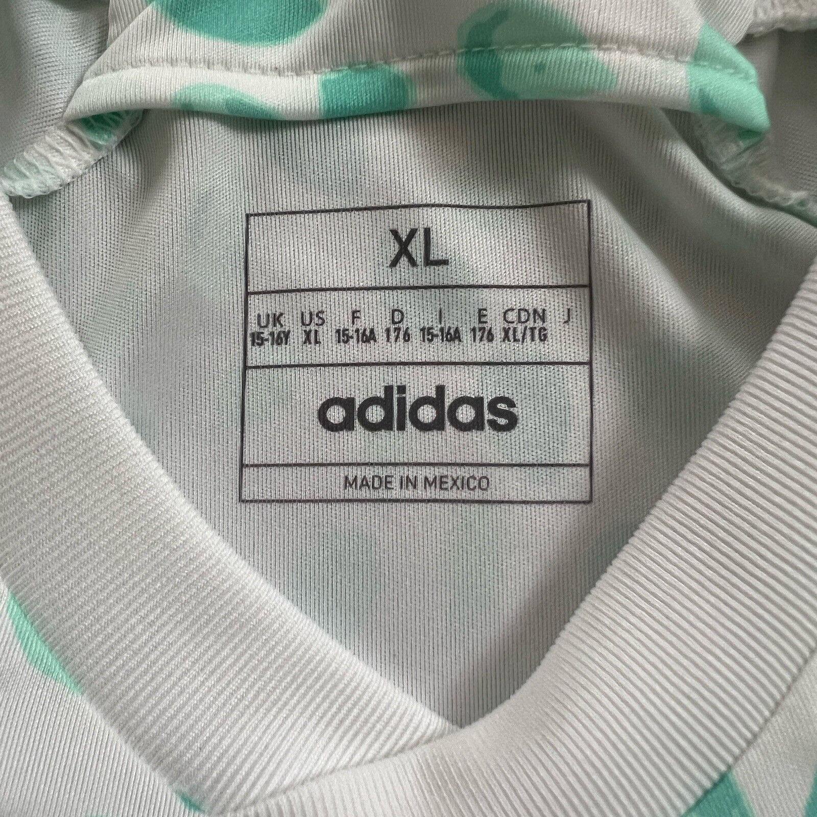Mexico Jersey Team 2023 Away World Cup Kids Children Size XL Soccer Shirt Adidas