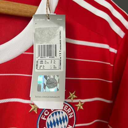 Bayern Munich Jersey 2022/2023 Home Size XL Mens Soccer Shirt H39900 Adidas