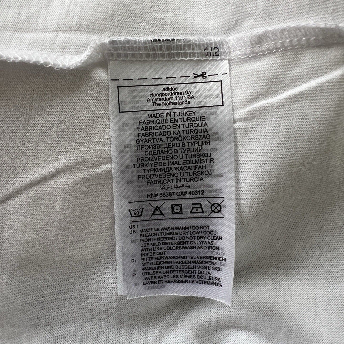 Real Madrid Jersey UCL Champions T-Shirt White Mens Soccer Shirt Adidas
