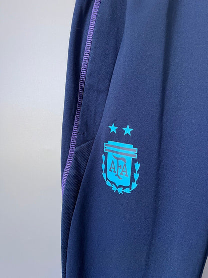 Argentina Tiro 23 Training Pants Blue Football Soccer Adidas HF3914 Mens Size XS