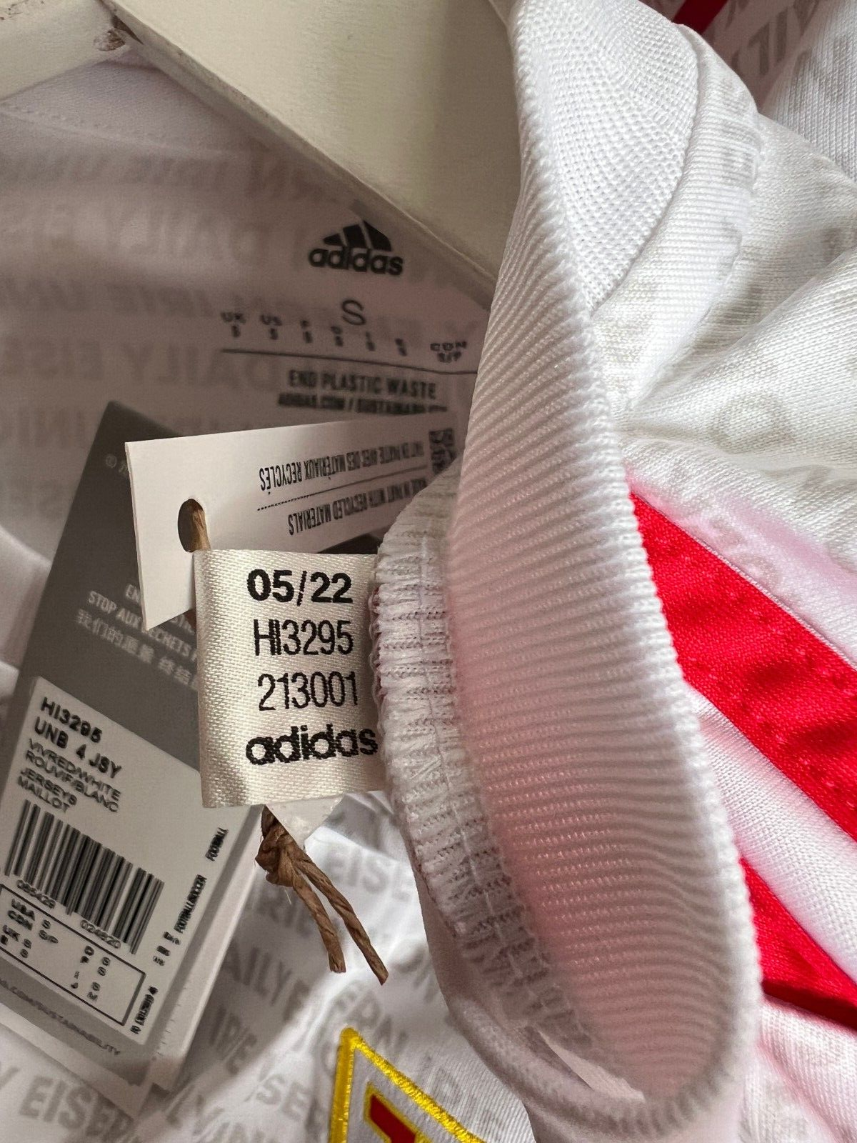 Union Berlin 22/23 Men's Jersey - Fourth Adidas Soccer Shirt Size S