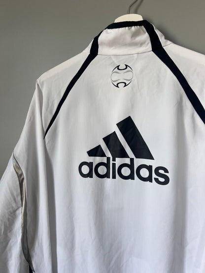 Real Madrid Jacket Teamgeist 2006x2021 White Soccer Adidas HA2537 Mens Size M