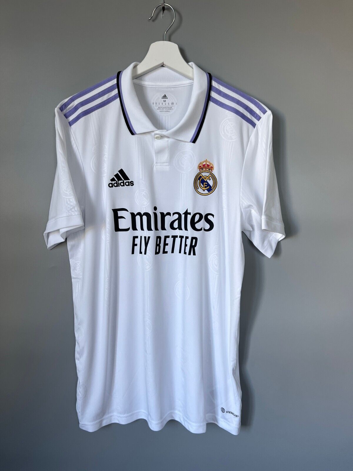 Real Madrid Jersey 22/23 Home Football Soccer Shirt HF0291 Adidas Mens Size M
