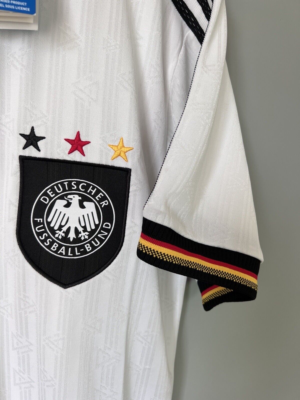 Germany Jersey 1996 Home Soccer Football Adidas IT7749 Mens Size L