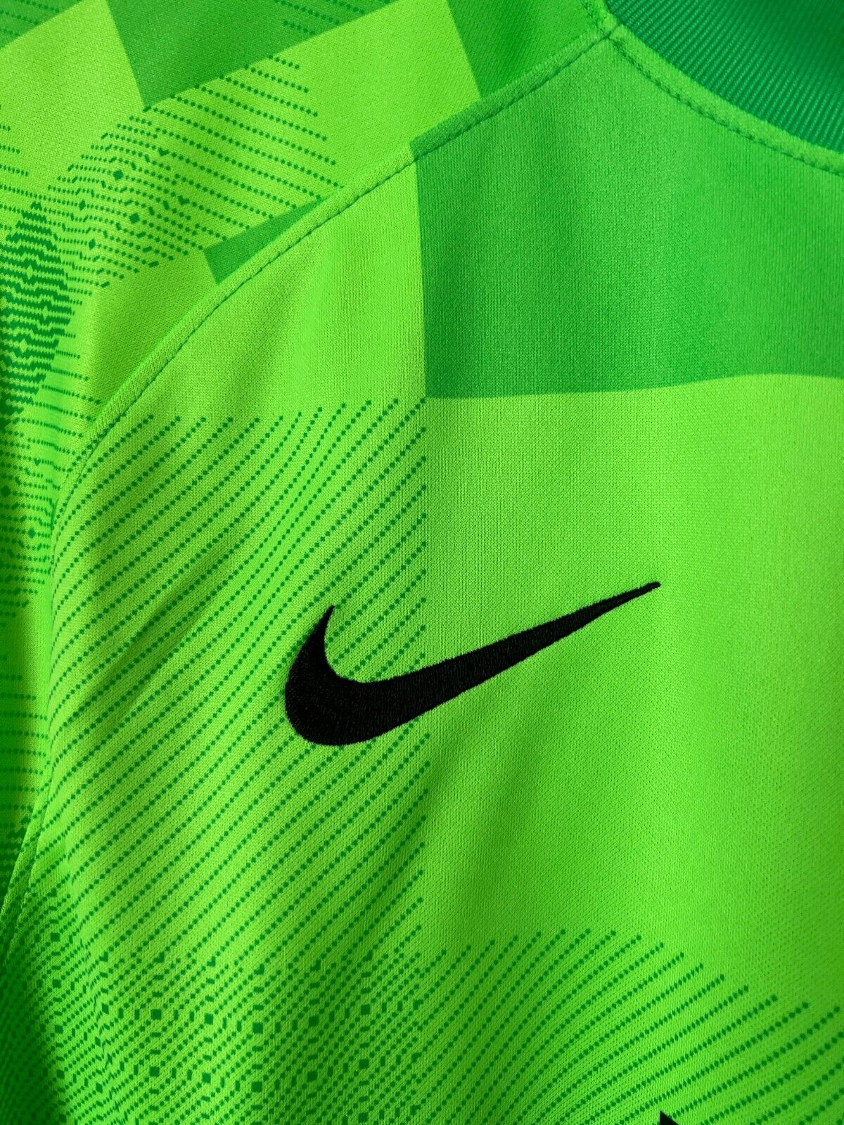 FC Barcelona Jersey 21/22 Goalkeeper Soccer Shirt CV7870-330 Nike Mens Size M