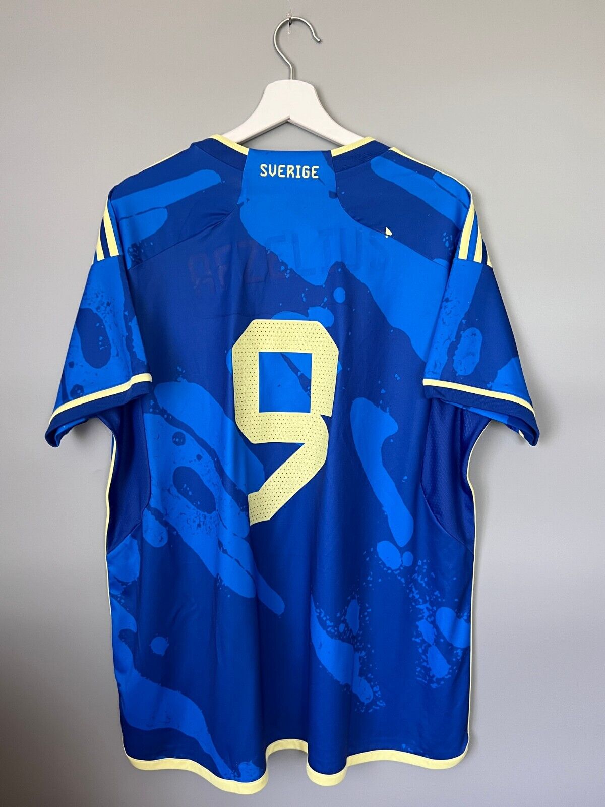 Sweden Jersey Team 2023 Away Womens Soccer Football Shirt HT7142 Adidas Size 2XL