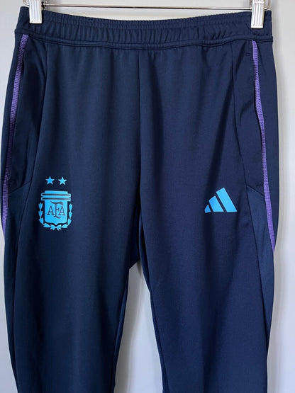 Argentina Tiro 23 Training Pants Blue Football Soccer Adidas HF3914 Mens Size S