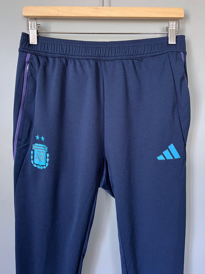Argentina Tiro 23 Training Pants Blue Football Soccer Adidas HF3914 Mens Size M