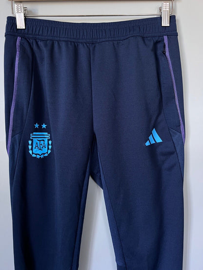 Argentina Tiro 23 Training Pants Blue Football Soccer Adidas HF3914 Mens Size S