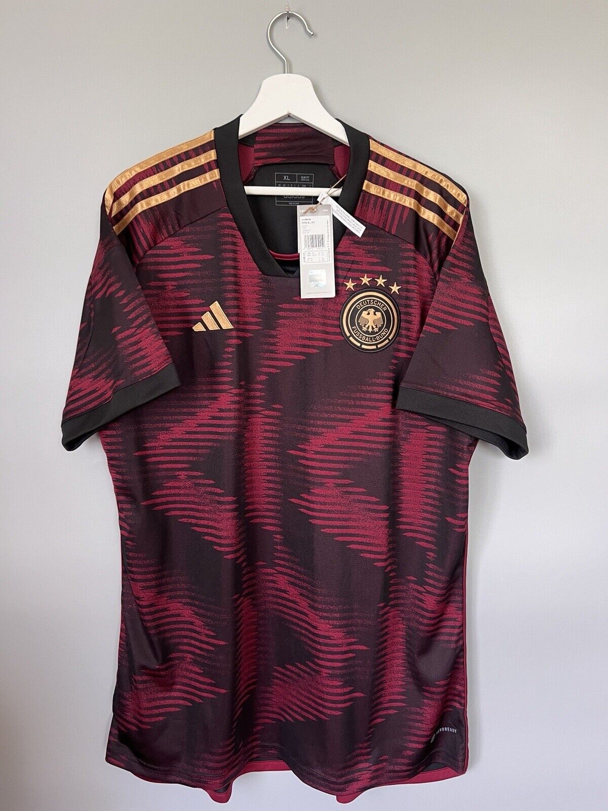 Germany Jersey 2023 Away Football Soccer Shirt HJ9604 Adidas Mens Size XL