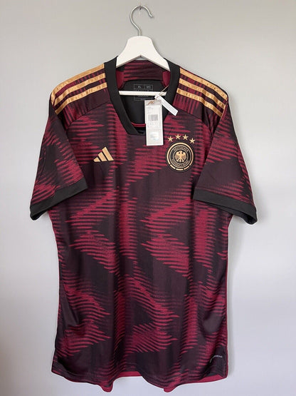 Germany Jersey 2023 Away Football Soccer Shirt HJ9604 Adidas Mens Size XL