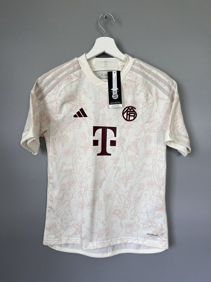 Bayern Munich Jersey 23/24 Third Soccer Shirt Trikot IB1506 Adidas Boys Size L