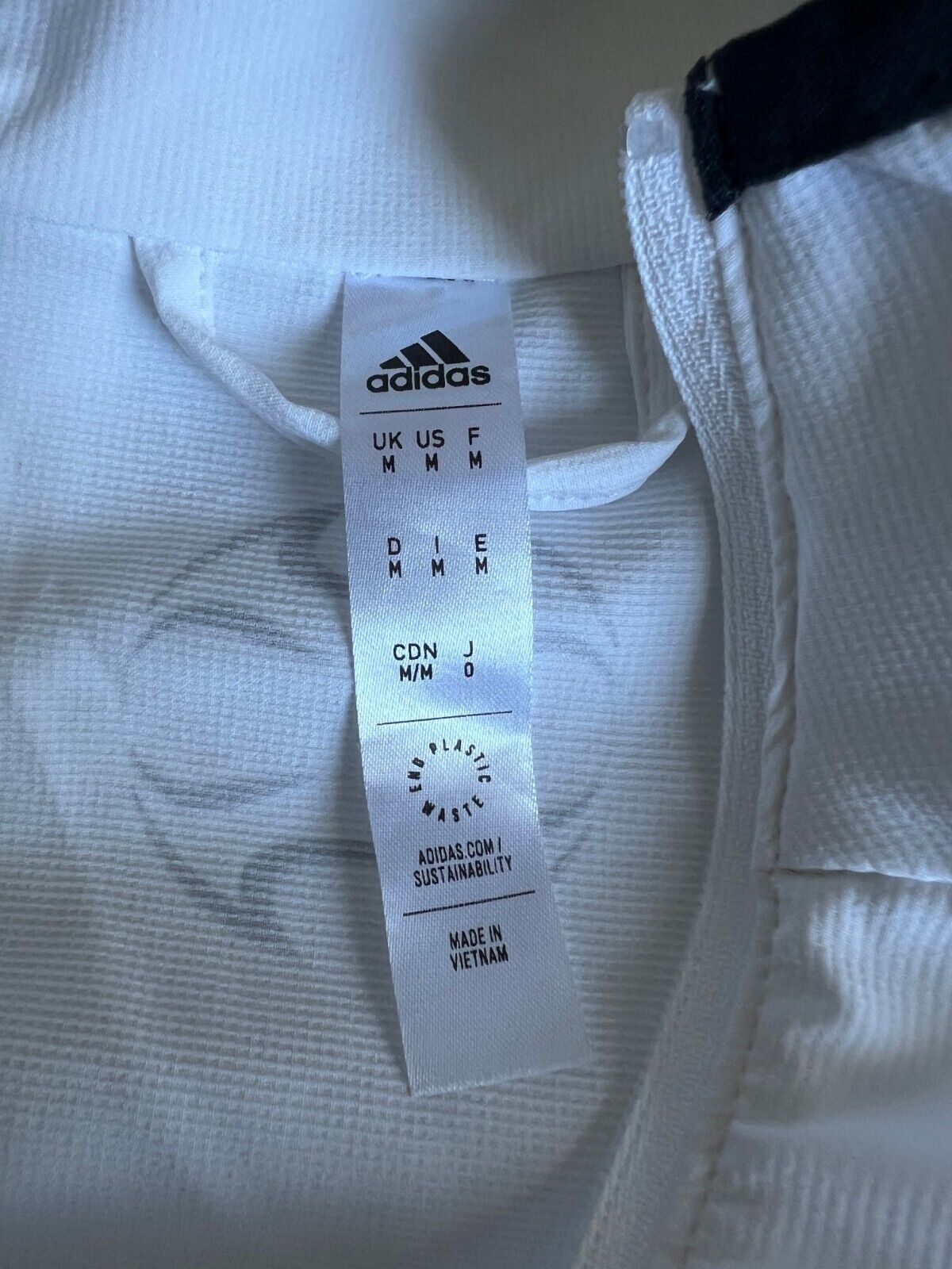 Real Madrid Jacket Teamgeist 2006x2021 White Soccer Adidas HA2537 Mens Size M
