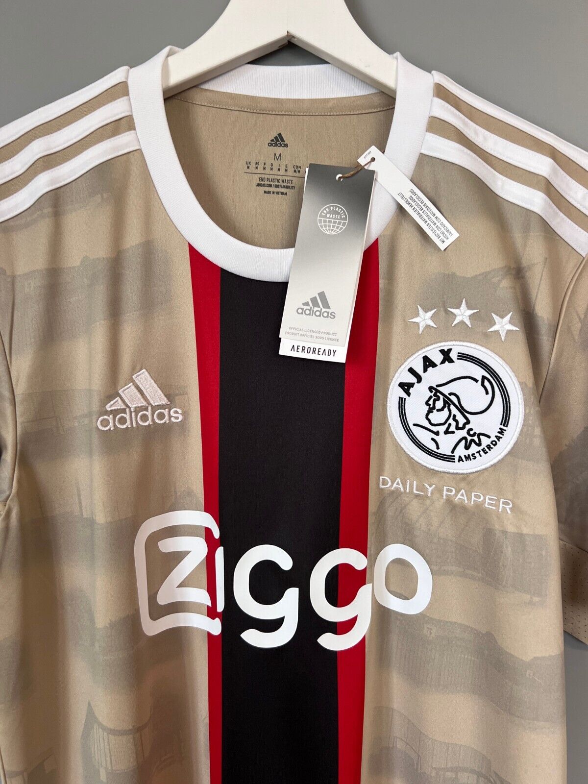 Ajax Amsterdam Jersey 22/23 Third Soccer Shirt Adidas HG1393 Mens Size M