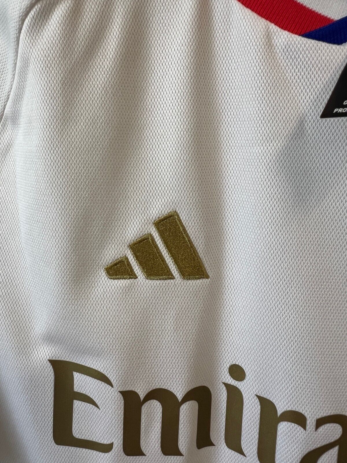 Olympique Lyonnais 23/24 Home Jersey Soccer Football Shirt Adidas Boys Size XL