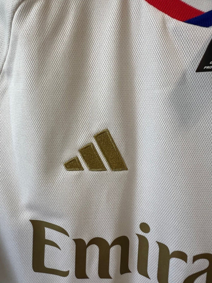 Olympique Lyonnais 23/24 Home Jersey Soccer Football Shirt Adidas Boys Size XL