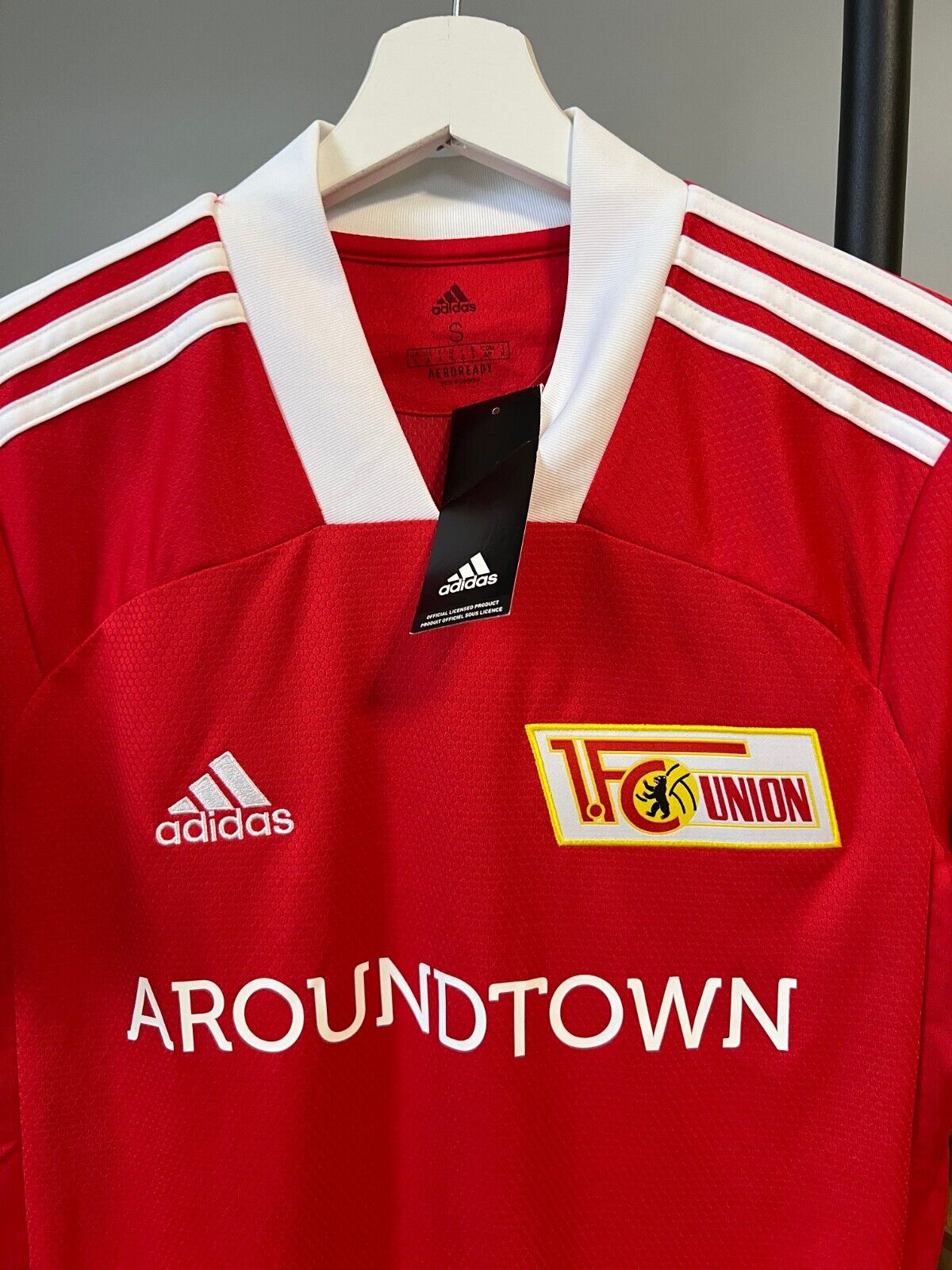 1. FC Union Berlin Jersey 20/21 Home Soccer Football Shirt Adidas Mens Size S