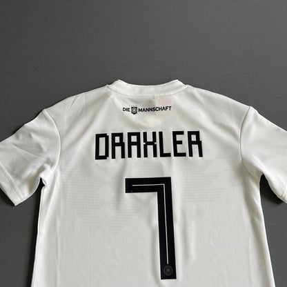 Draxler Germany Jersey 2018 2019 Home Football Shirt Trikot Adidas Boys Size S