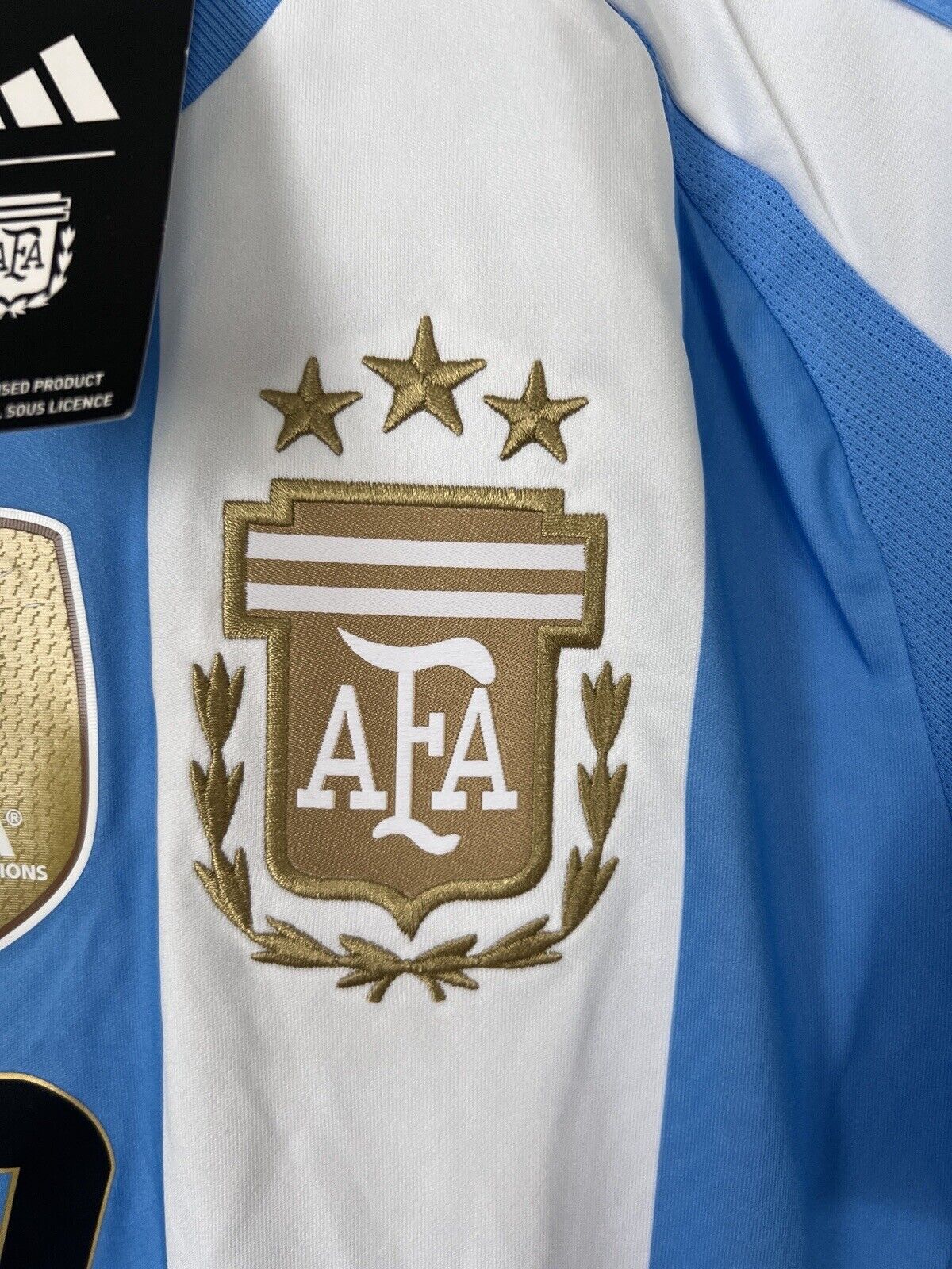 Argentina Jersey 2024 Home Soccer Football Shirt IP8409 Adidas Mens Size S