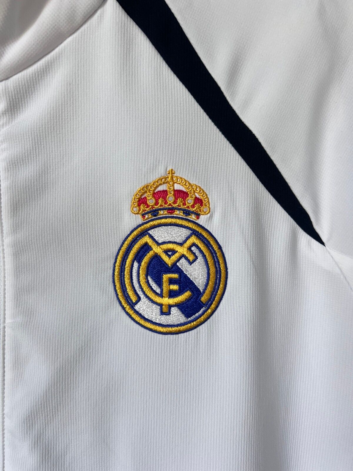 Real Madrid Jacket Teamgeist 2006x2021 White Soccer Adidas HA2537 Mens Size M