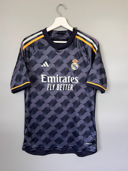 Tchouameni Real Madrid Jersey 23/24 Away Soccer Shirt IB0000 Adidas Boys Size XL