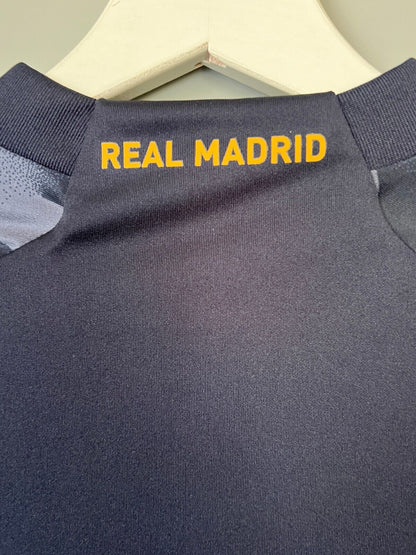 Real Madrid Jersey 23/24 Away Soccer Football Shirt IB0000 Adidas Boys Size S