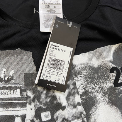 Adidas Running Shirt Berlin Marathon 2020 Size XS Womens GK9260 New