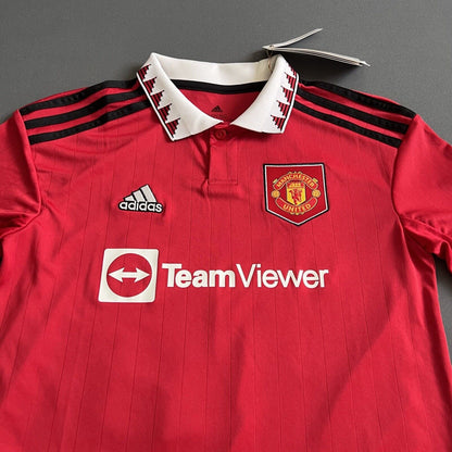 Eriksen Manchester United Jersey 22-23 Home Size M Boys Football Shirt Adidas