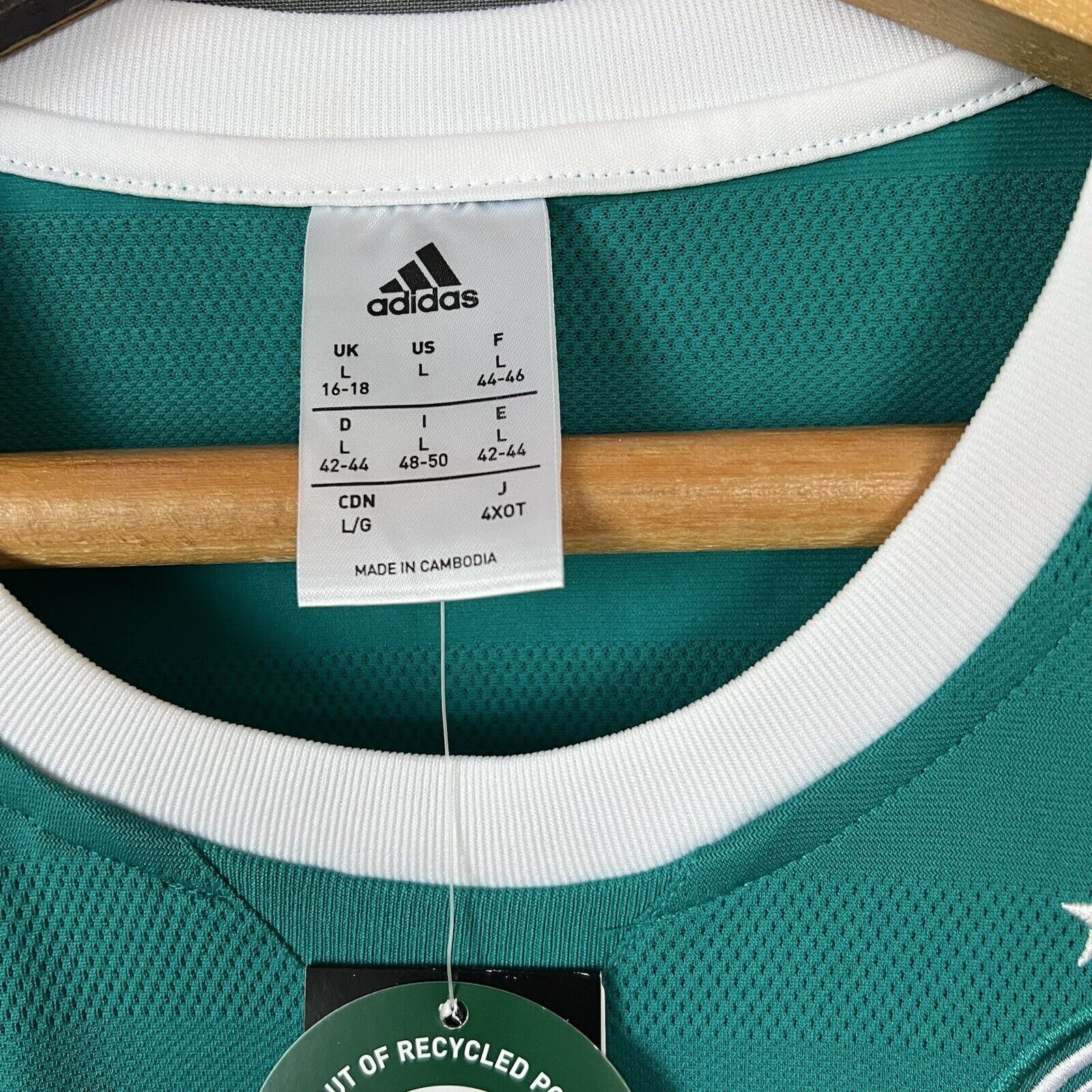 Germany Jersey 2016 2017 Away Women Football Soccer Shirt Large Adidas BNWT