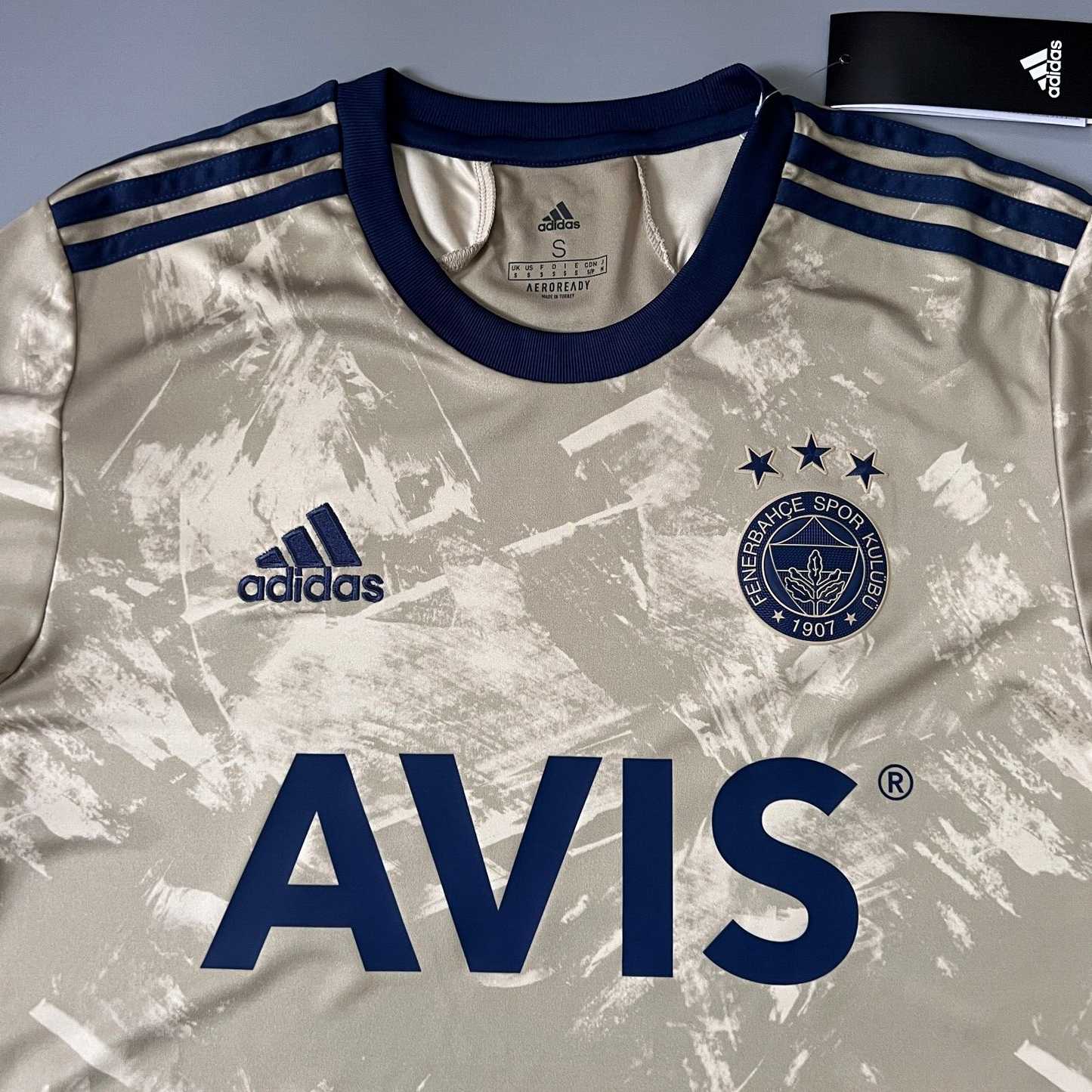 Fenerbahce Jersey 20/21 Away Soccer Football Shirt Adidas GD3757 Mens Size S