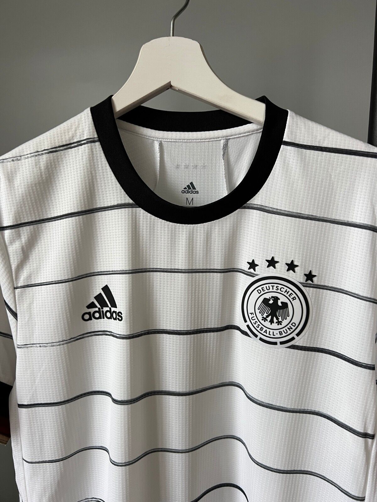 Germany Jersey 2020 Home Player Issue Soccer Shirt Adidas EH6104 Mens Sz M