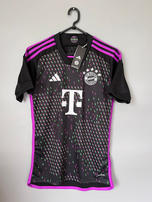 Bayern Munich Jersey 23/24 Away Soccer Football Shirt HR3719 Adidas Mens Size XS