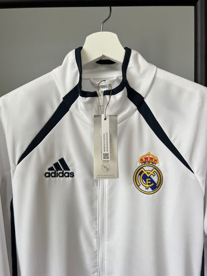 Real Madrid Teamgeist Jacket 2006 x 2021 White Soccer Adidas HA2537 Mens Size M