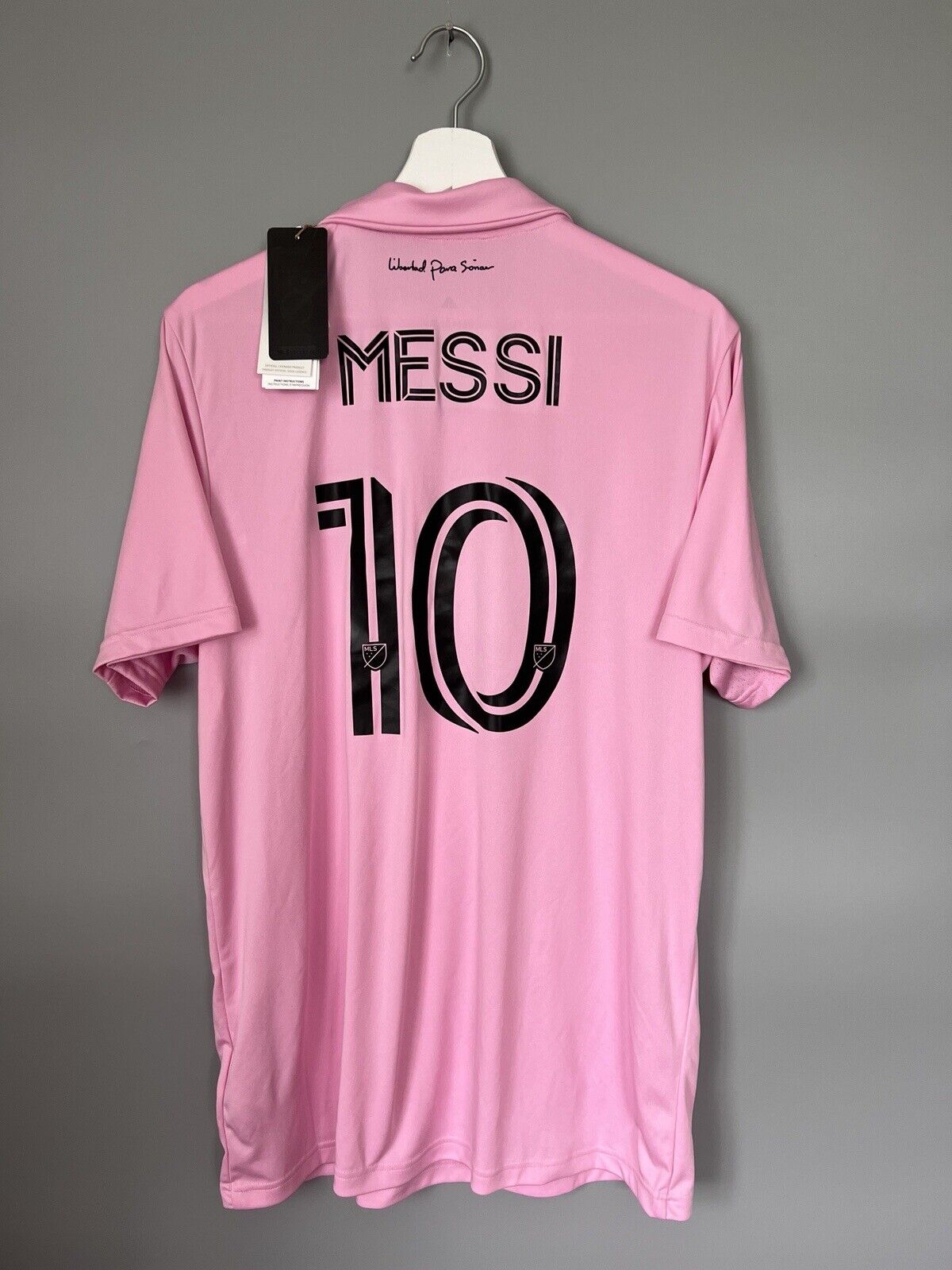 Messi Inter Miami Jersey 22/23 Home Soccer Shirt JE9701 Adidas Mens Size L