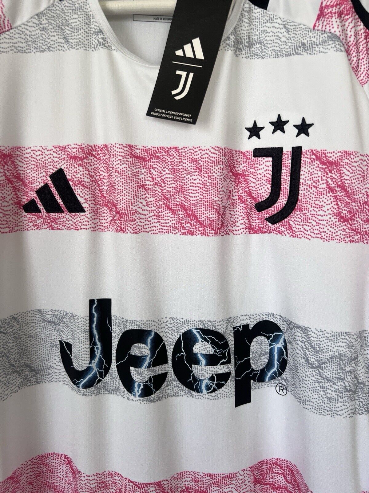 Juventus Jersey 2023 2024 Away Football Soccer Shirt Adidas HR8255 Mens Size M