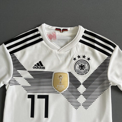 Boateng Germany Jersey 2018 2019 Home Football Shirt Trikot Adidas Boys Size S