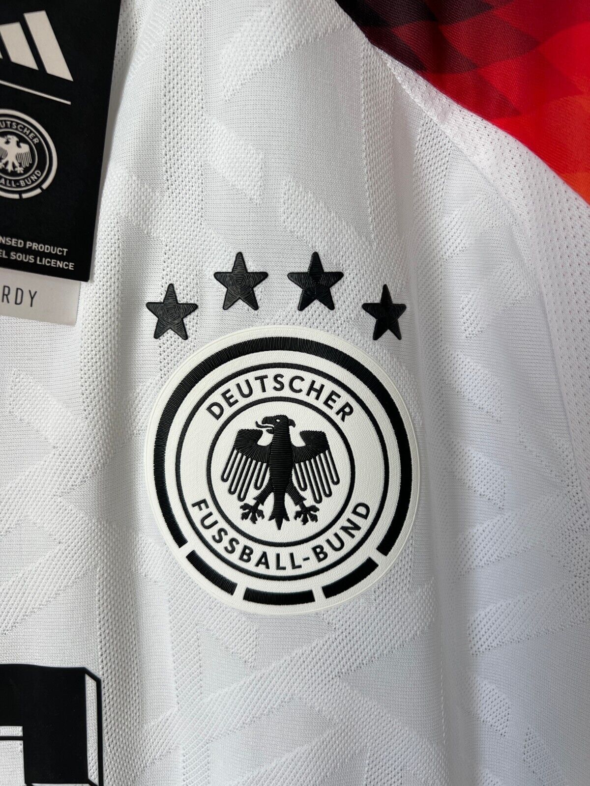 Germany Jersey 2024 Home HEAT.RDY Soccer Shirt Adidas IZ1620 Mens Size L