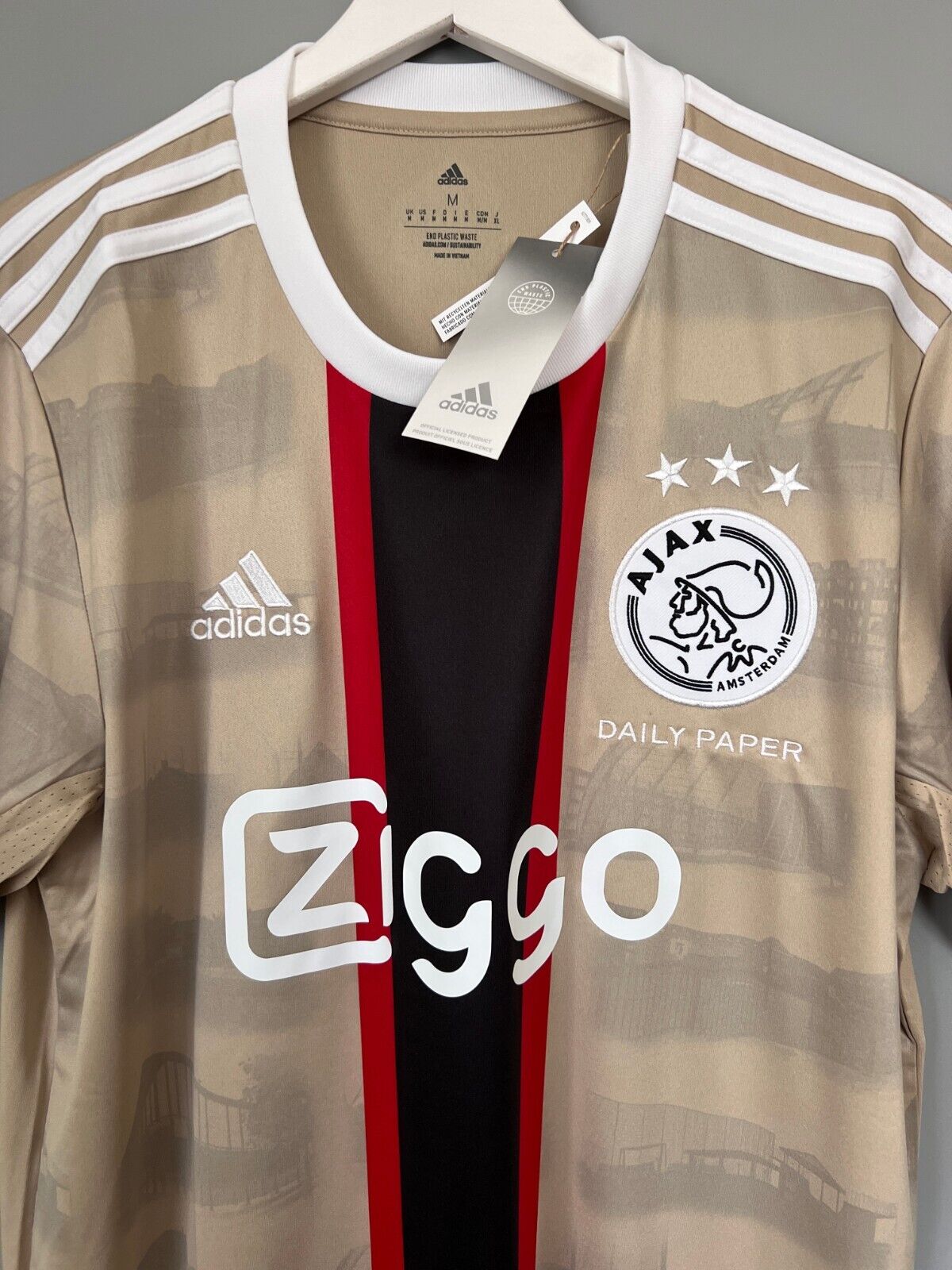 Ajax Amsterdam Jersey 22/23 Third Soccer Shirt Adidas HG1393 Mens Size M