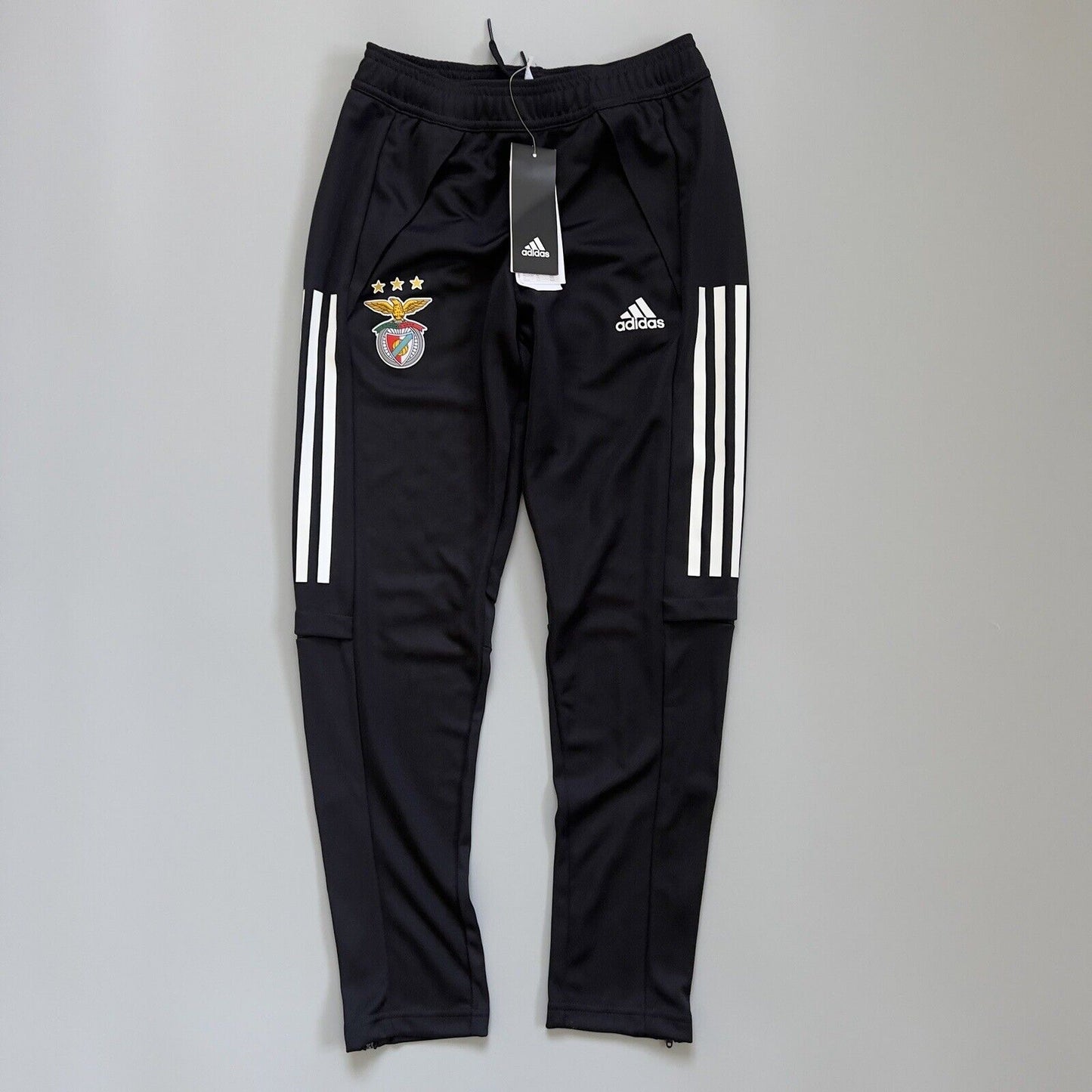 Benfica Pants Training Black Size S 9-10Y Boys Soccer Football EW1710 Adidas