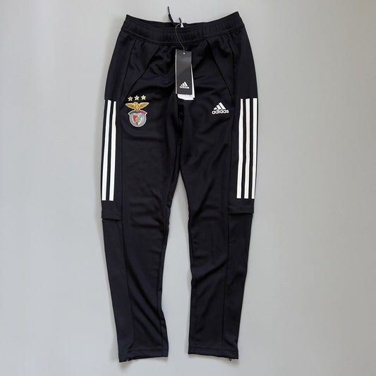 Benfica Pants Training Black Size S 9-10Y Boys Soccer Football EW1710 Adidas