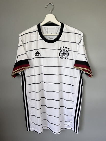 Germany Jersey 2020 Home Soccer Football Shirt Adidas EH6105 Mens Size L
