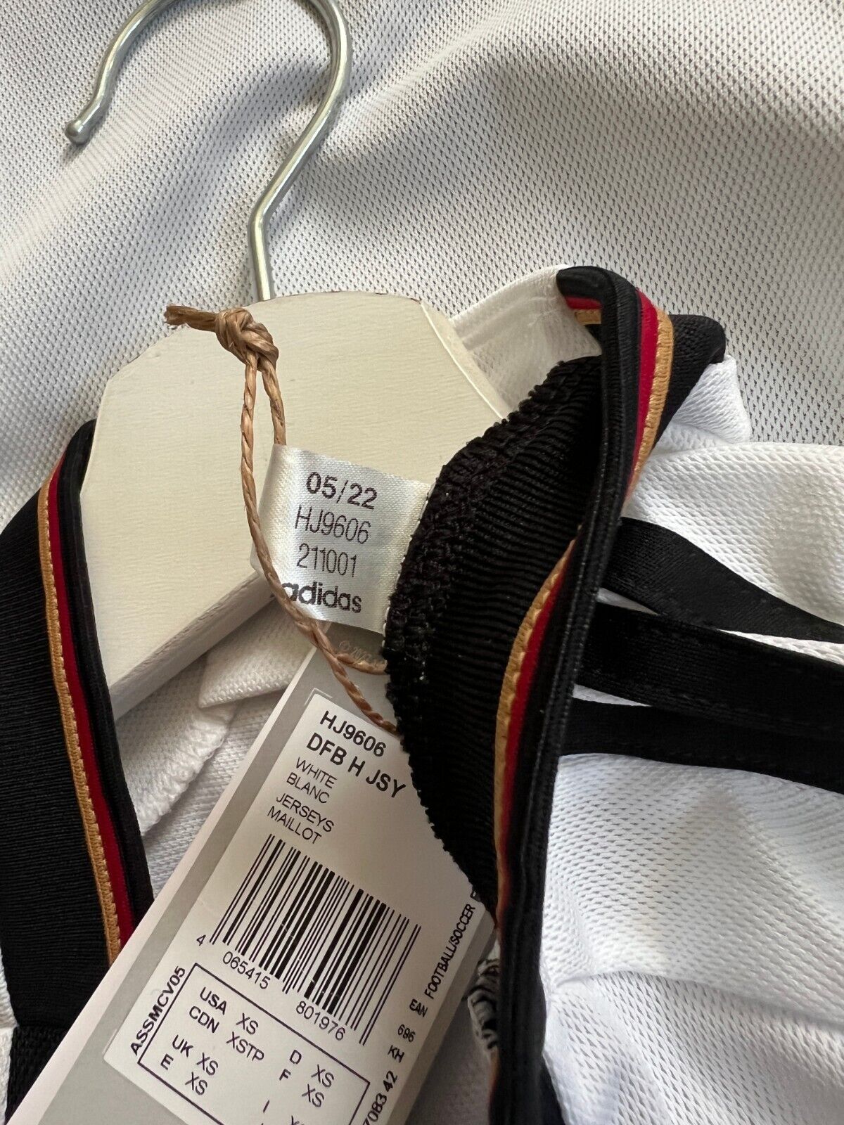 Germany Jersey 2023 Home Soccer Football Shirt Adidas HJ9606 Mens Size XS