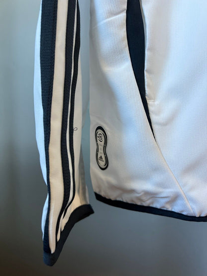 Real Madrid Teamgeist Jacket 2006 x 2021 White Soccer Adidas HA2537 Mens Size M