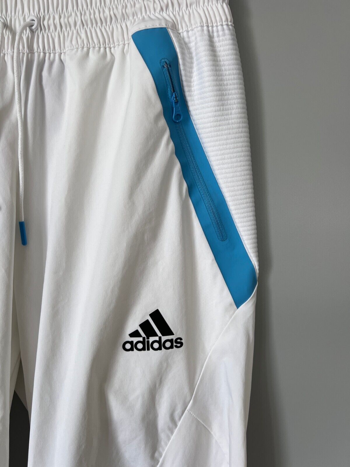 Argentina Travel Game Day Pants White Football Soccer Adidas IC4448 Mens Size M