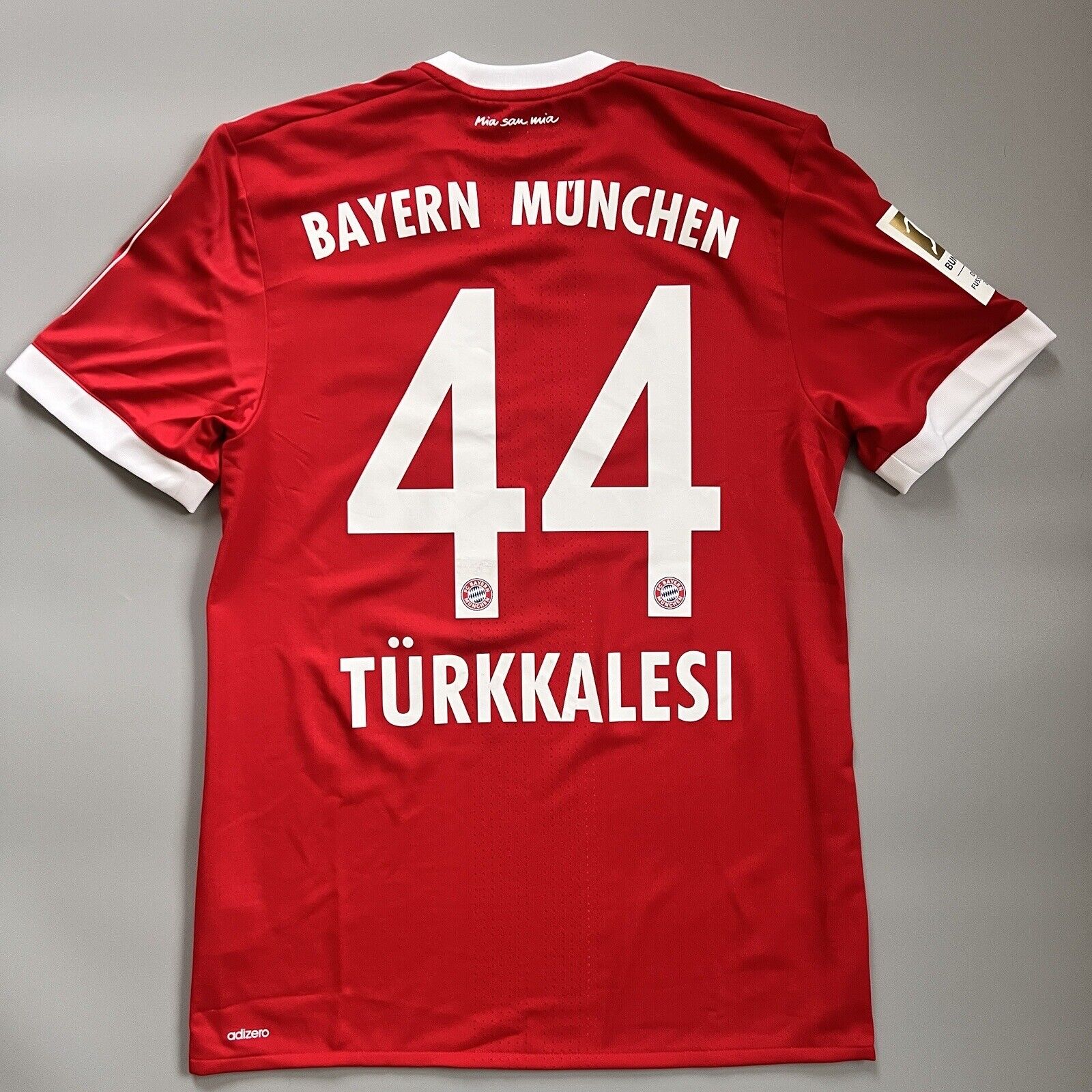 Bayern Munich Jersey 2017/18 Home Match Worn Mens Size 7 Football Shirt Adidas