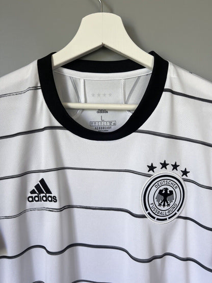 Germany Jersey 2020 Home Soccer Football Shirt Adidas EH6105 Mens Size L