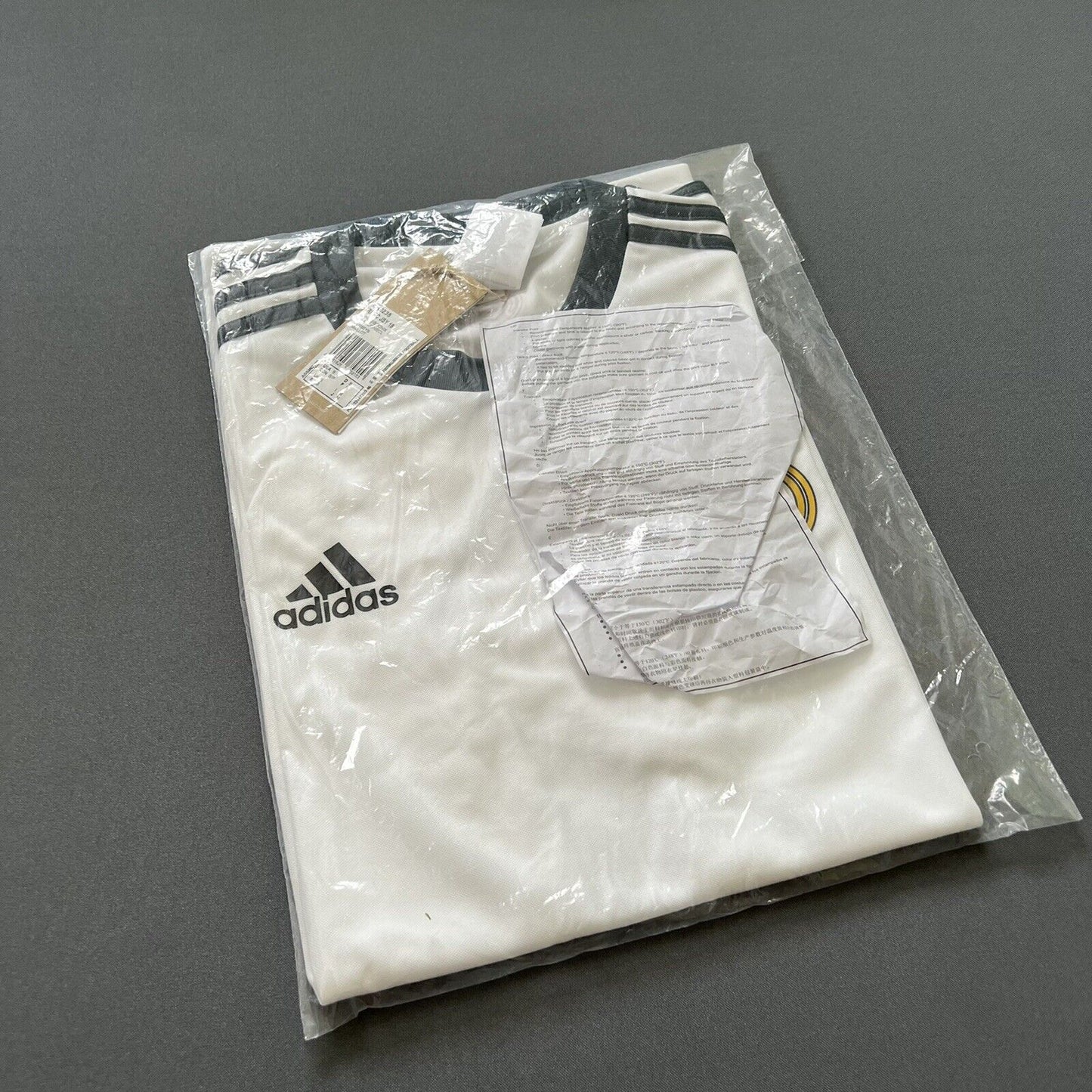 REAL MADRID JERSEY TRAINING MENS FOOTBALL SOCCER SHIRT ADIDAS