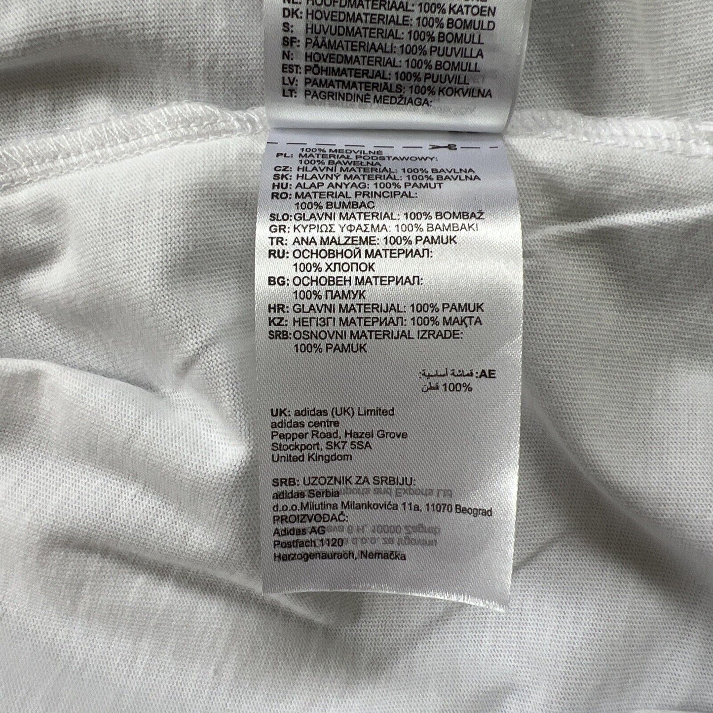 Real Madrid Jersey UCL Champions T-Shirt White Mens Soccer Shirt Adidas