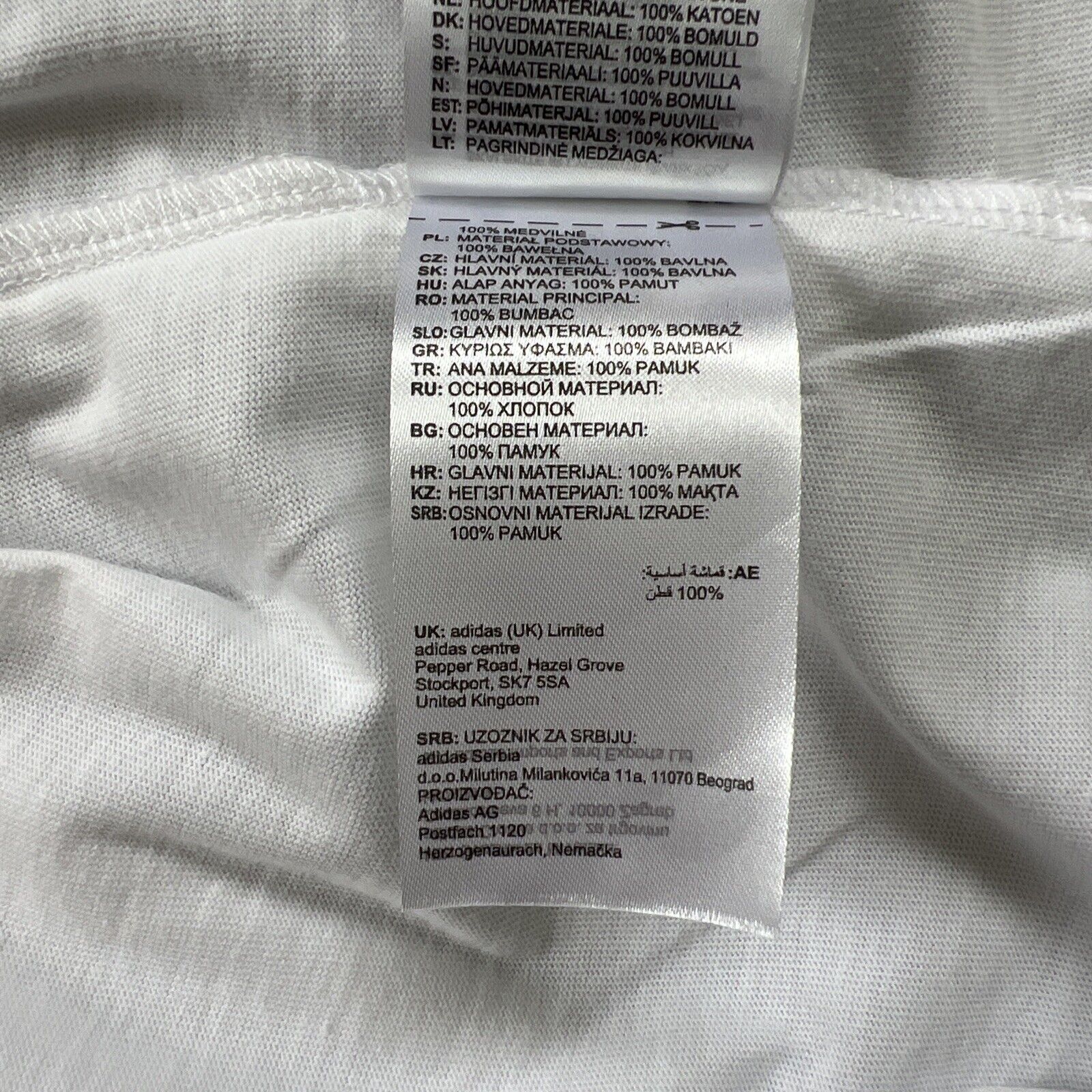 Real Madrid Jersey UCL Champions T-Shirt White Mens Soccer Shirt Adidas